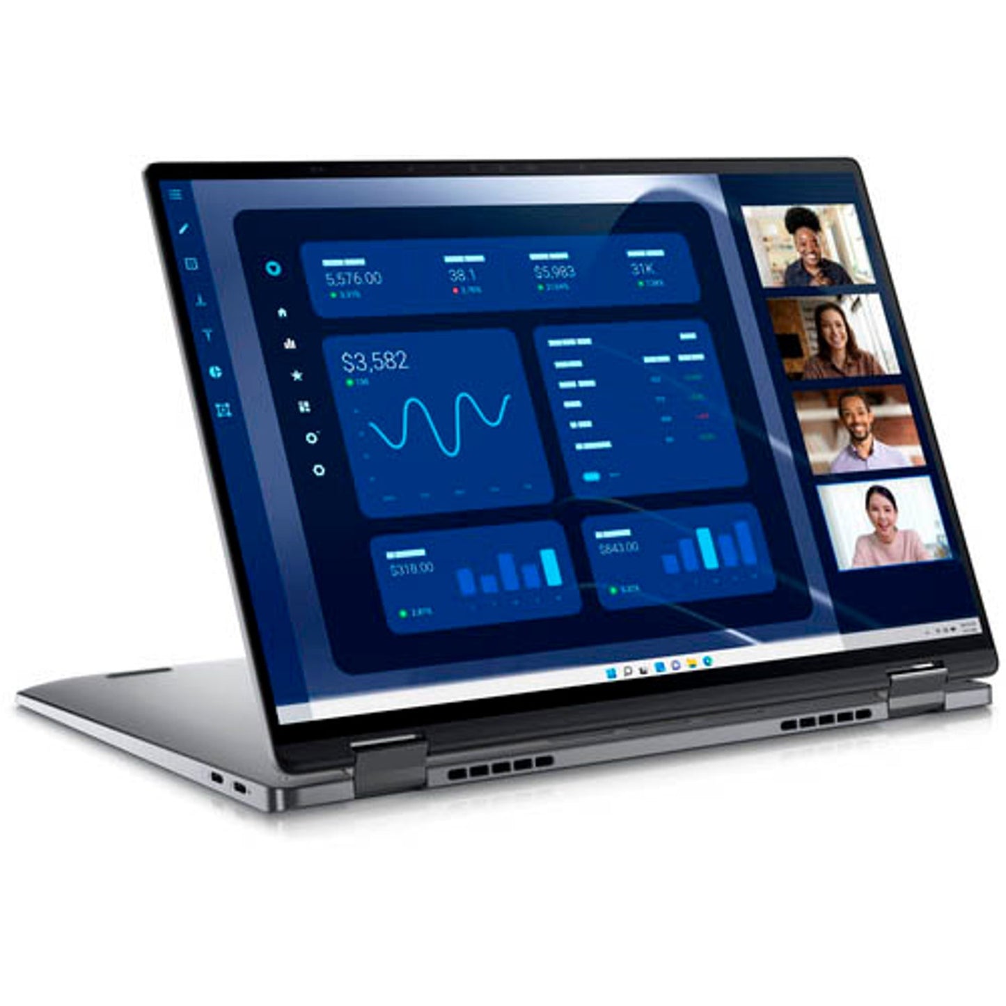 DELL Latitude 9450 Convertible Notebook 35,6 cm (14,0 Zoll), 16 GB RAM, 512 GB SSD, Intel® Core™ Ultra 7-165U | VFCJ5