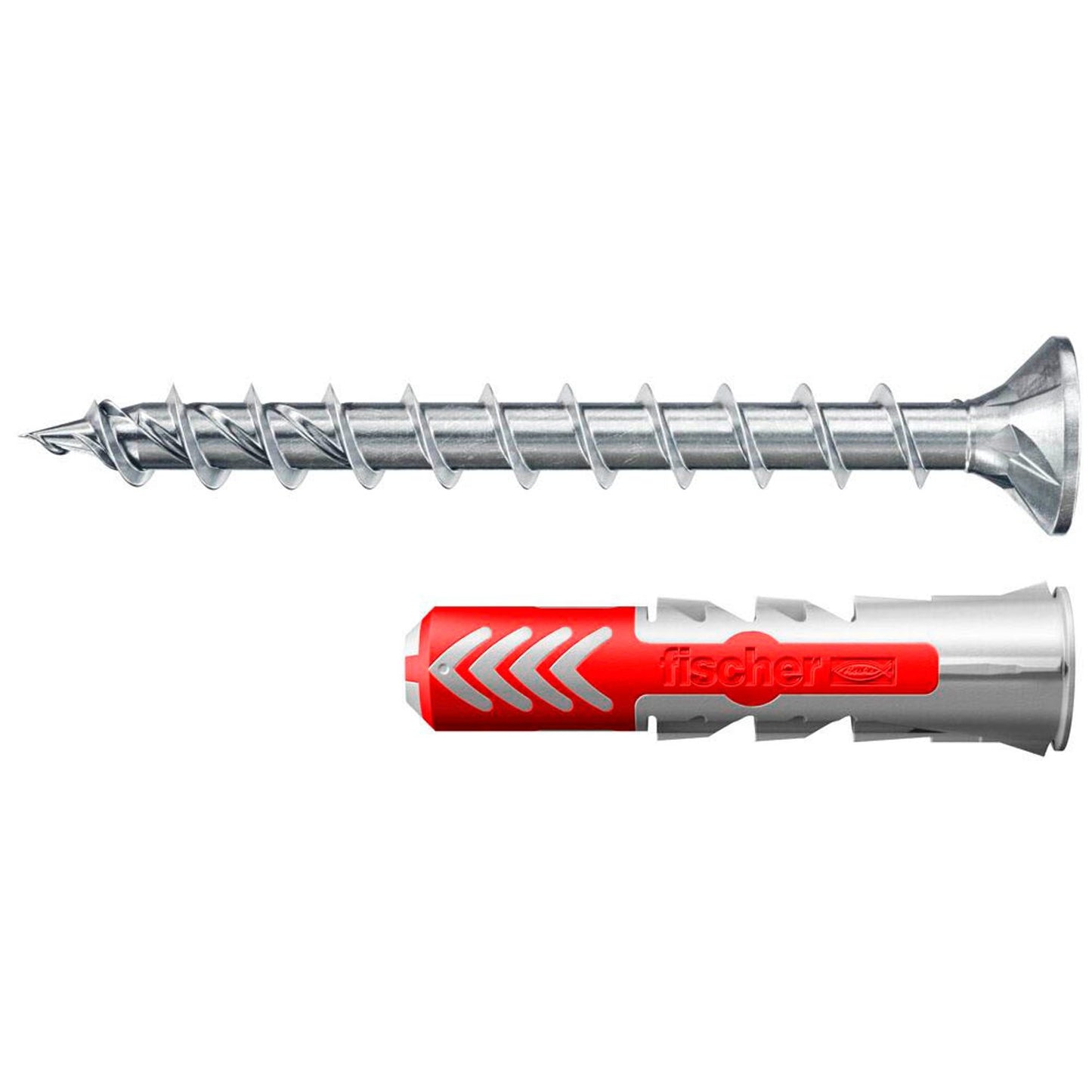 fischer DuoPower ETA 8x40 FPF II Dübel mit Schrauben Ø 8 mm x 10 mm | 564789 | 1 Pack = 50 St.