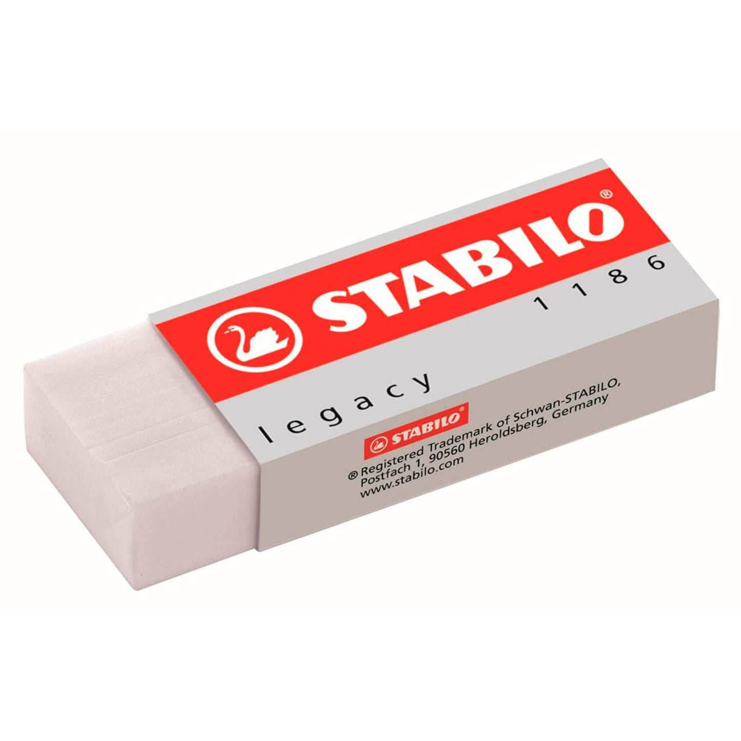 STABILO Radiergummi Legacy weiß | 1186/20