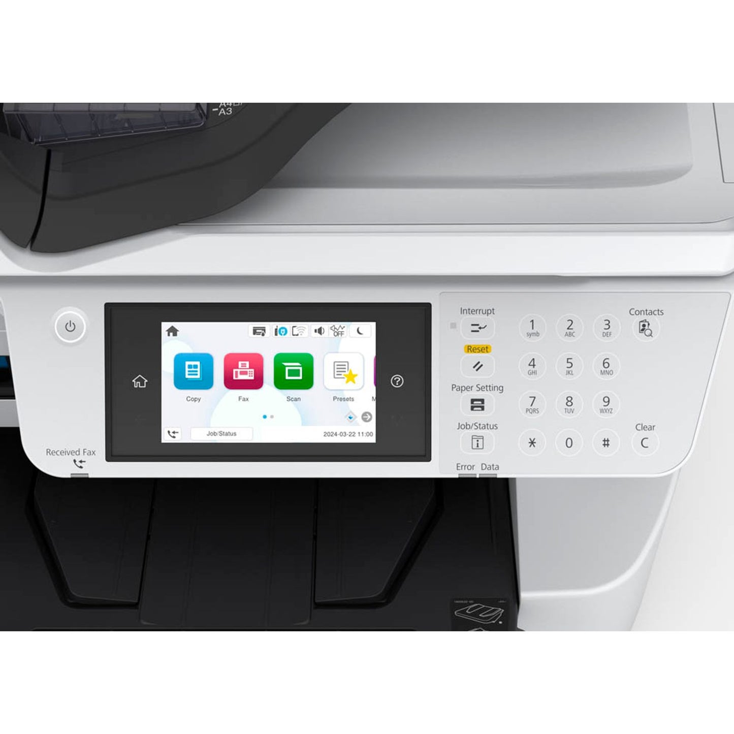 EPSON WorkForce Pro EM-C7100DWF 4 in 1 Tintenstrahl-Multifunktionsdrucker grau | C11CL35401