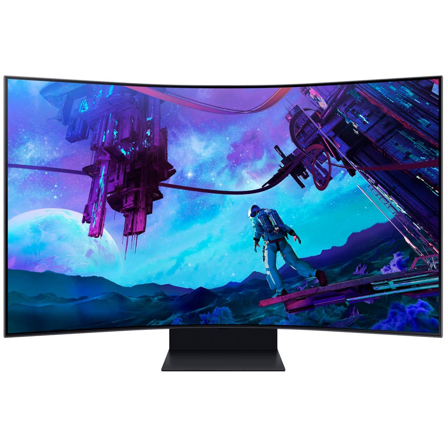 SAMSUNG Odyssey Ark S55CG970NU Curved Monitor 138,0 cm (55,0 Zoll) schwarz | LS55CG970NUXEN