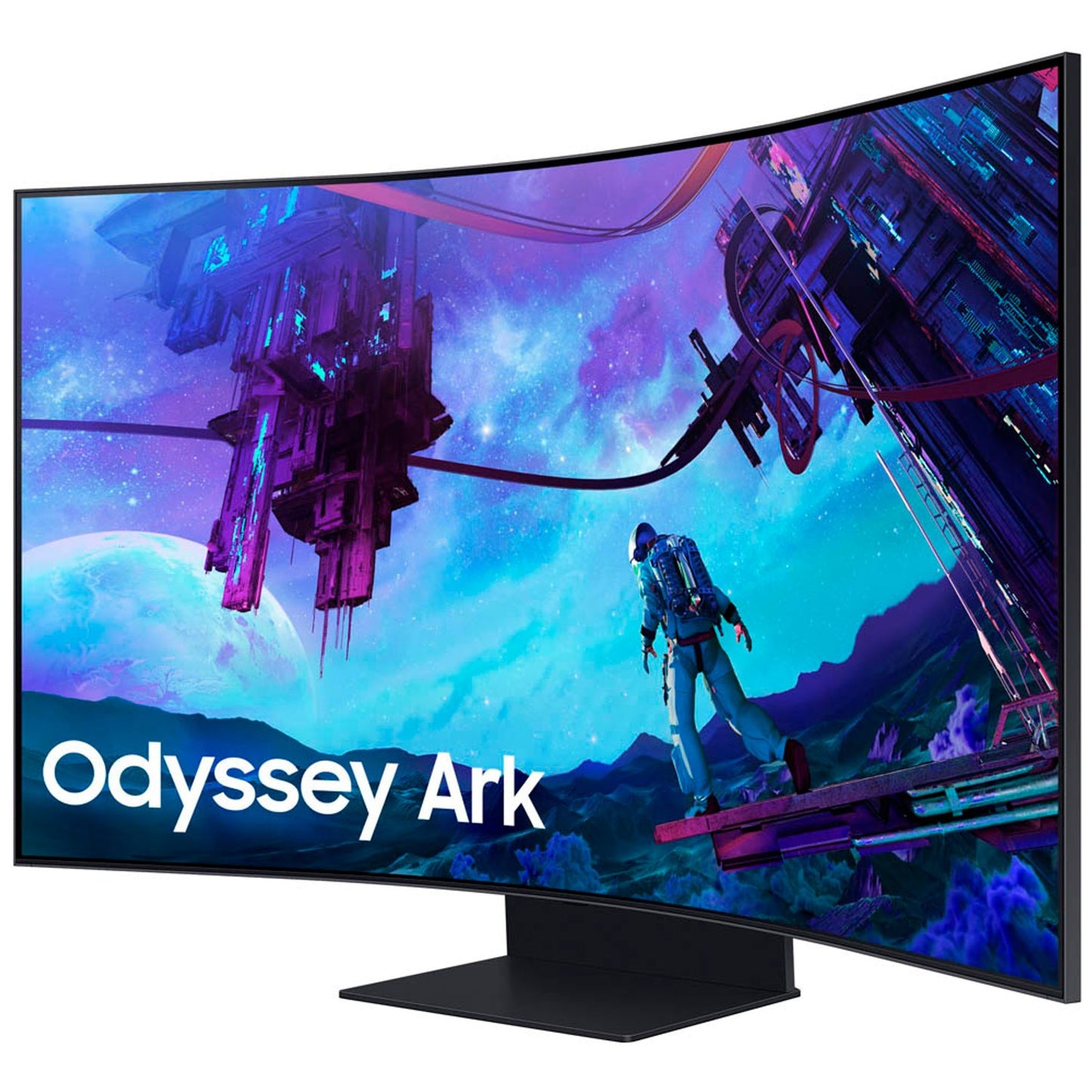 SAMSUNG Odyssey Ark S55CG970NU Curved Monitor 138,0 cm (55,0 Zoll) schwarz | LS55CG970NUXEN
