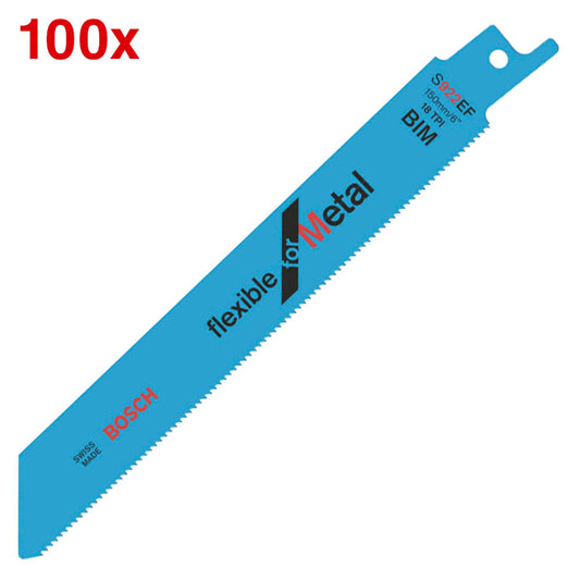 BOSCH S 922 EF Flexible for Metal Säbelsägeblätter | 2608656028 | 1 Pack = 100 St.