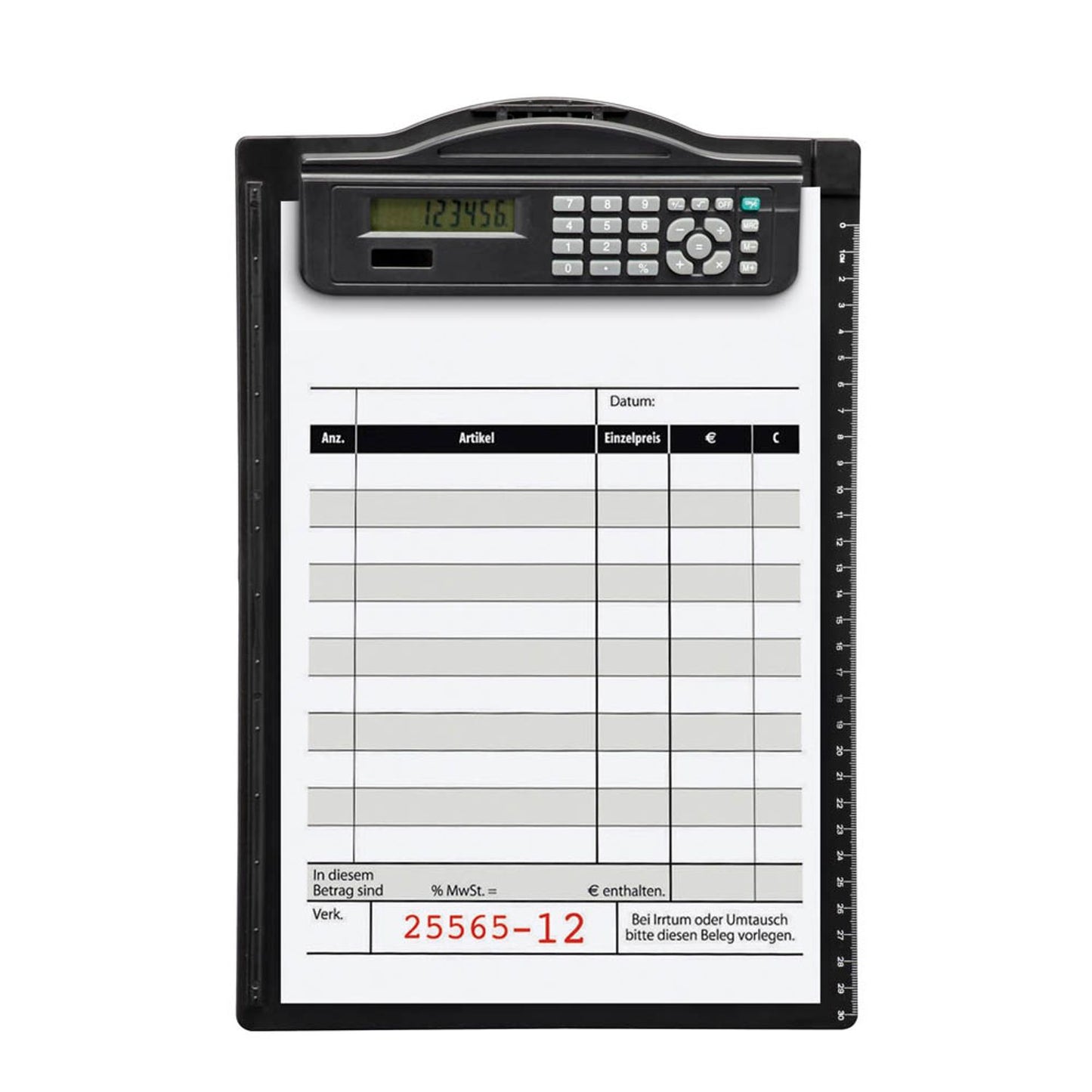 MAUL Klemmbrett DIN A4 schwarz Kunststoff | 2325490
