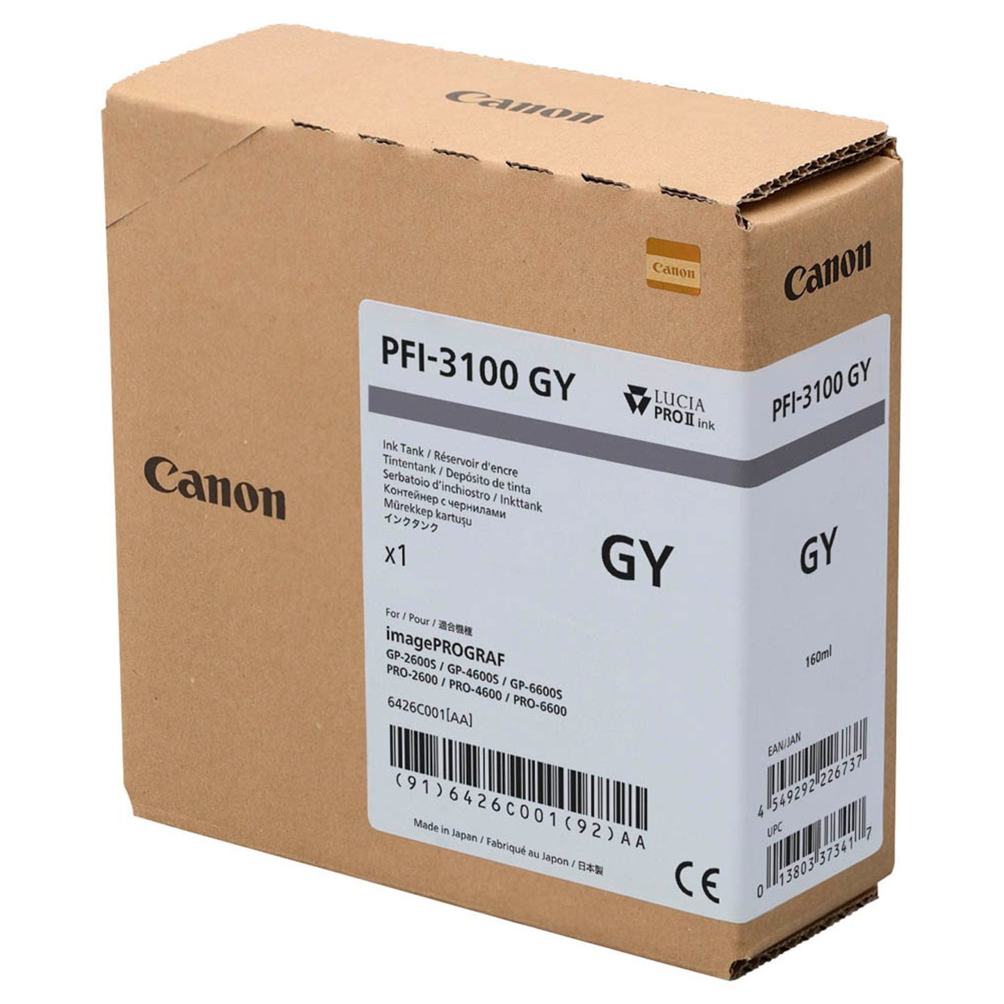 Canon PFI-3100 grau Druckerpatrone | 6426C001