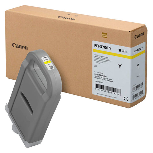 Canon PFI-3700 gelb Druckerpatrone | 6447C001