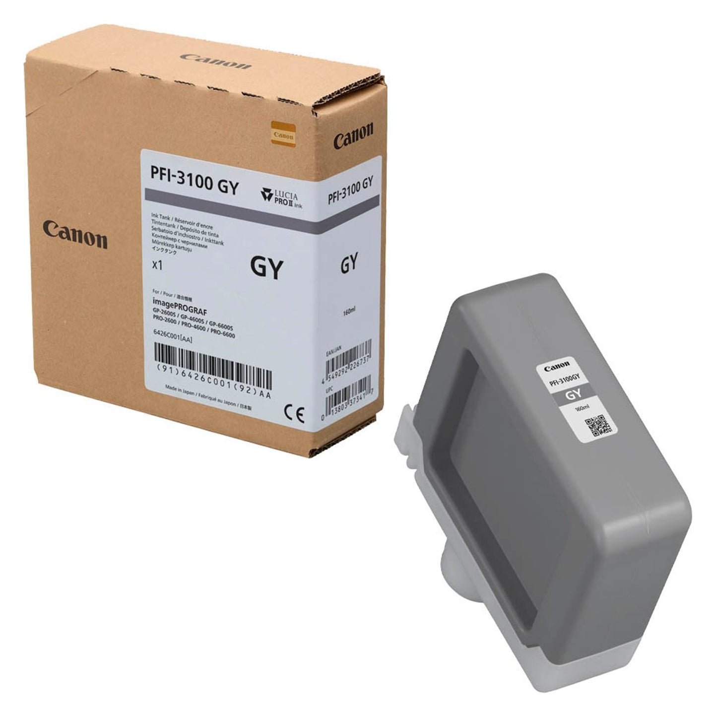 Canon PFI-3100 grau Druckerpatrone | 6426C001