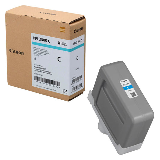 Canon PFI-3300 cyan Druckerpatrone | 6434C001