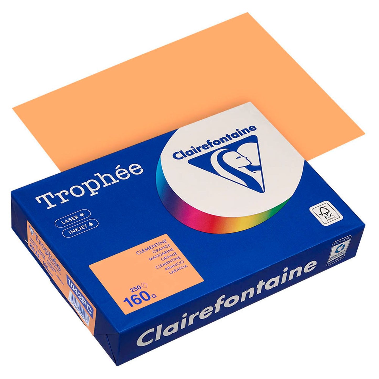 Clairefontaine Kopierpapier Trophée DIN A4 160 g/qm 250 Blatt