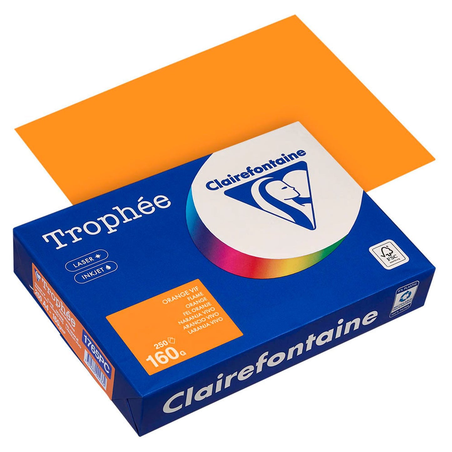 Clairefontaine Kopierpapier Trophée DIN A4 160 g/qm 250 Blatt