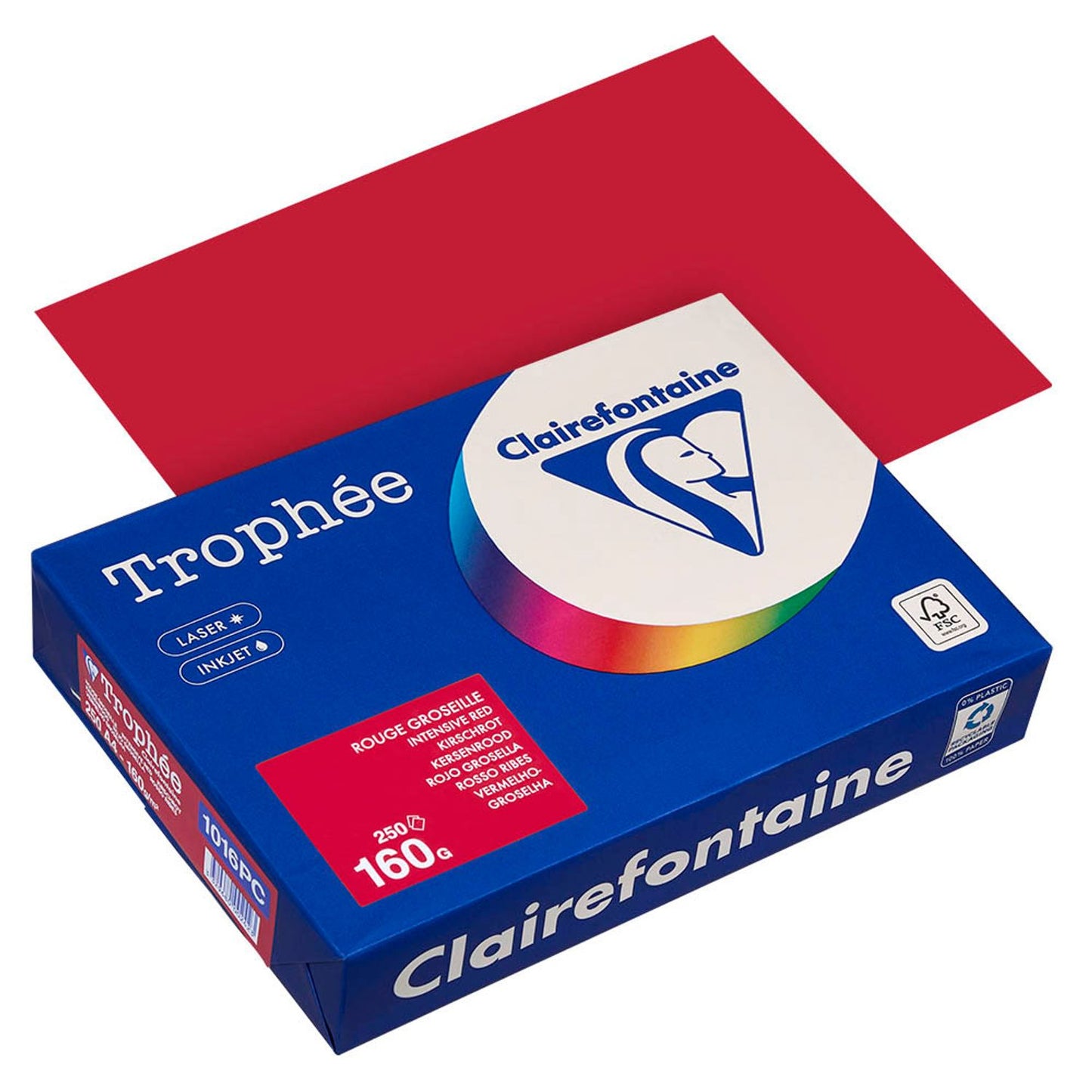 Clairefontaine Kopierpapier Trophée DIN A4 160 g/qm 250 Blatt