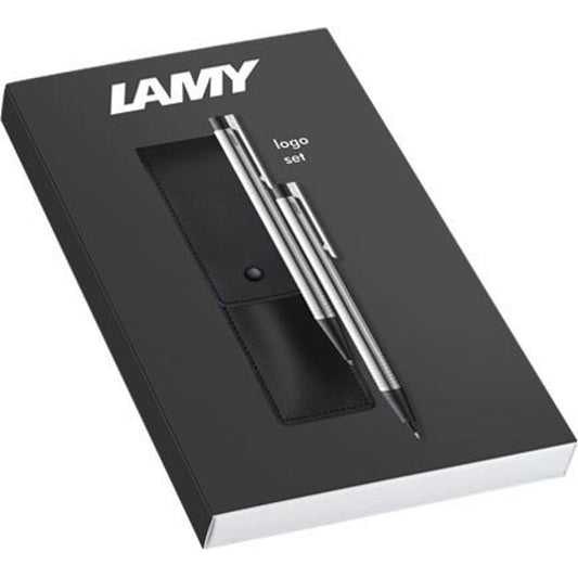 LAMY Schreibset logo brushed schwarz | 1240662