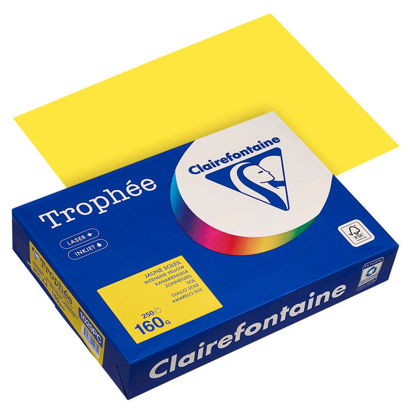 Clairefontaine Kopierpapier Trophée DIN A4 160 g/qm 250 Blatt