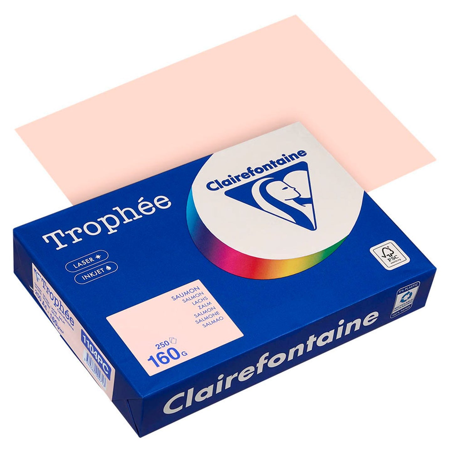 Clairefontaine Kopierpapier Trophée DIN A4 160 g/qm 250 Blatt