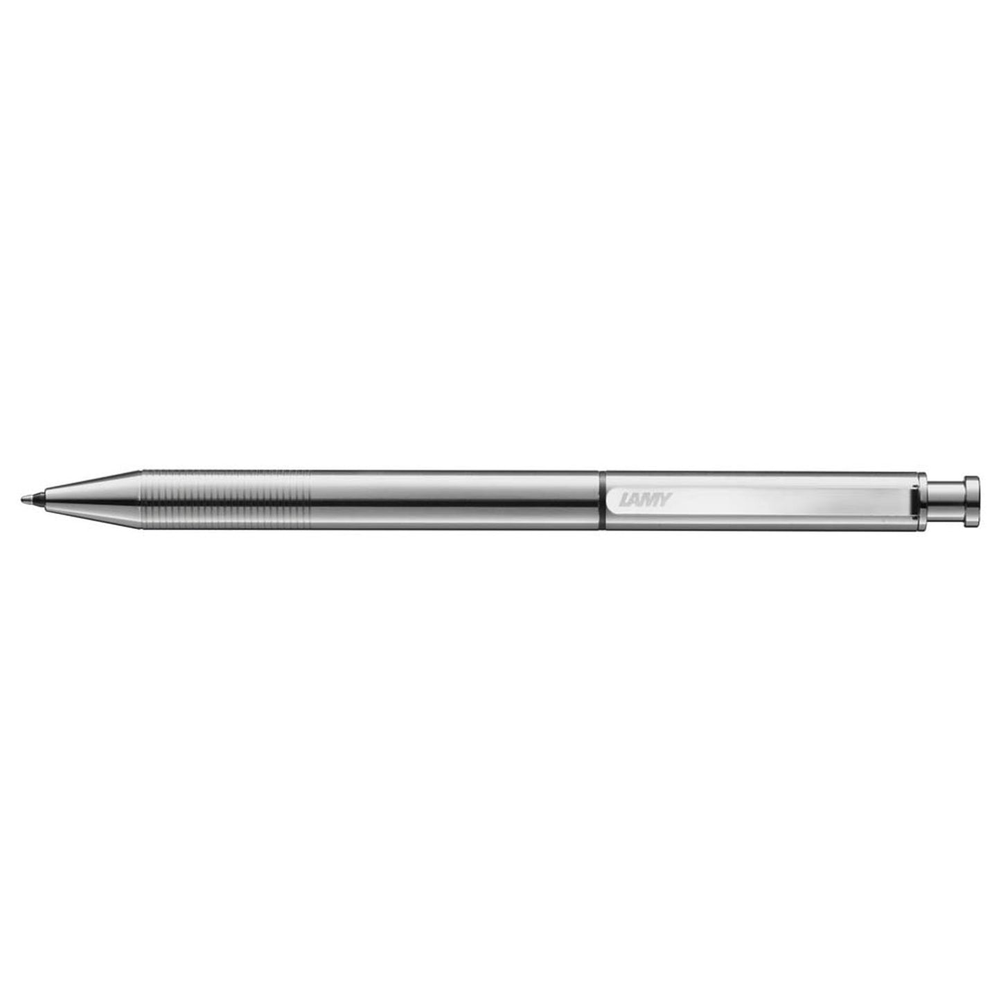 LAMY Kugelschreiber st twin pen Multifunktionsstift silber, Schreibfarbe: schwarz | 1204340