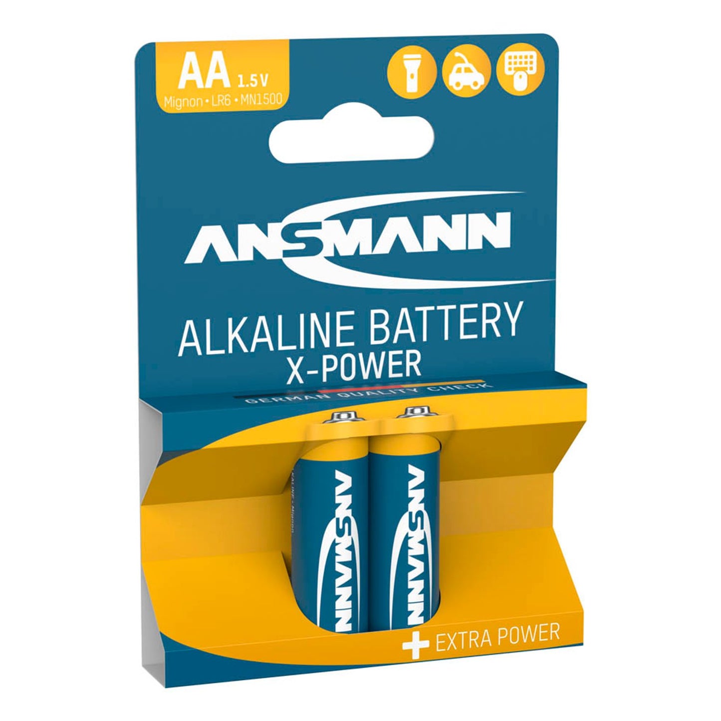 ANSMANN Batterien X-POWER Mignon AA 1,5 V | 5015613 | 1 Pack = 2 St.