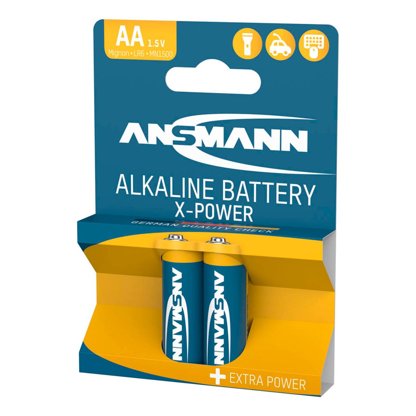 ANSMANN Batterien X-POWER Mignon AA 1,5 V | 5015613 | 1 Pack = 2 St.