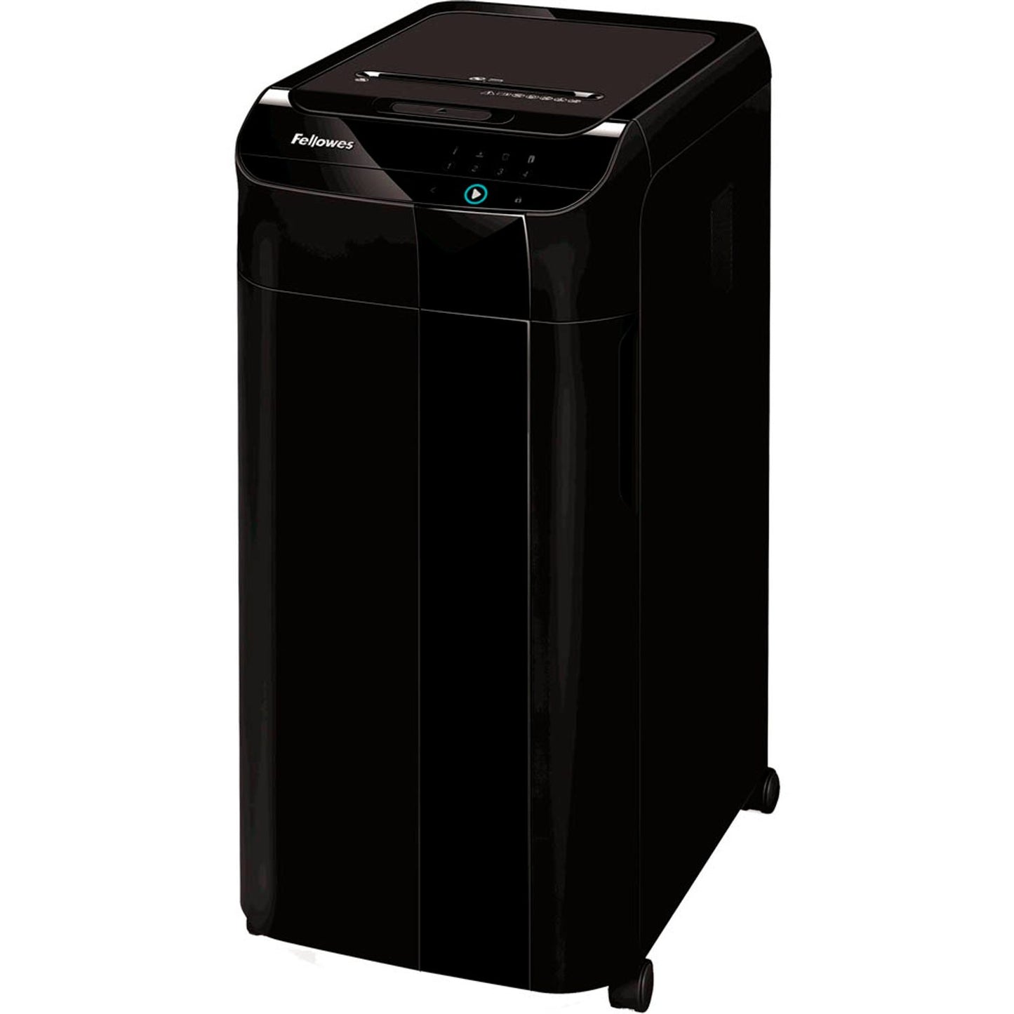 Fellowes AutoMax 450C Aktenvernichter mit Partikelschnitt P-4, 4 x 38 mm, bis , schwarz | 100135793