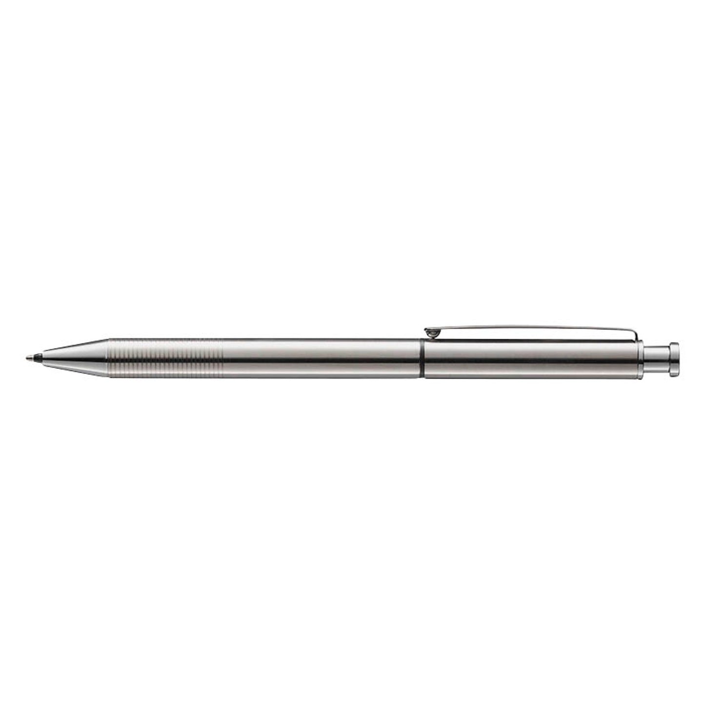 LAMY Kugelschreiber st twin pen Multifunktionsstift silber, Schreibfarbe: schwarz | 1204340