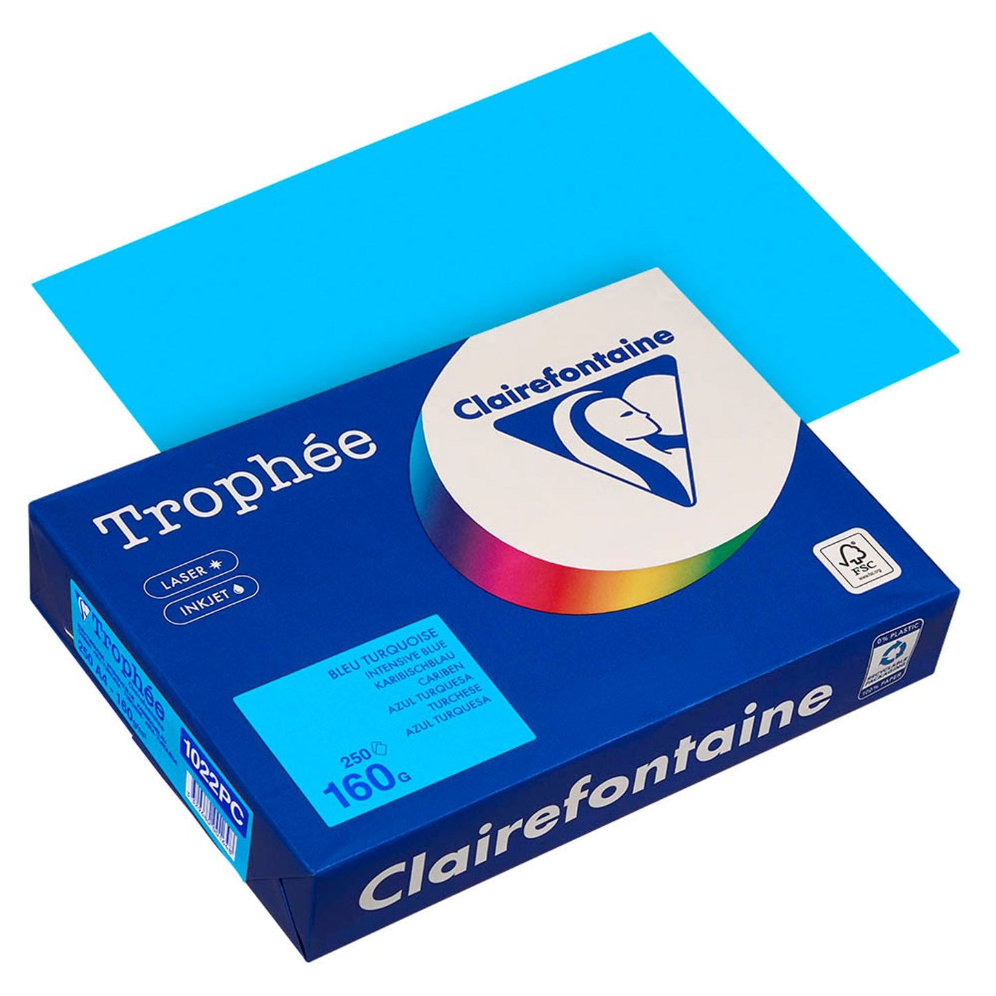 Clairefontaine Kopierpapier Trophée DIN A4 160 g/qm 250 Blatt