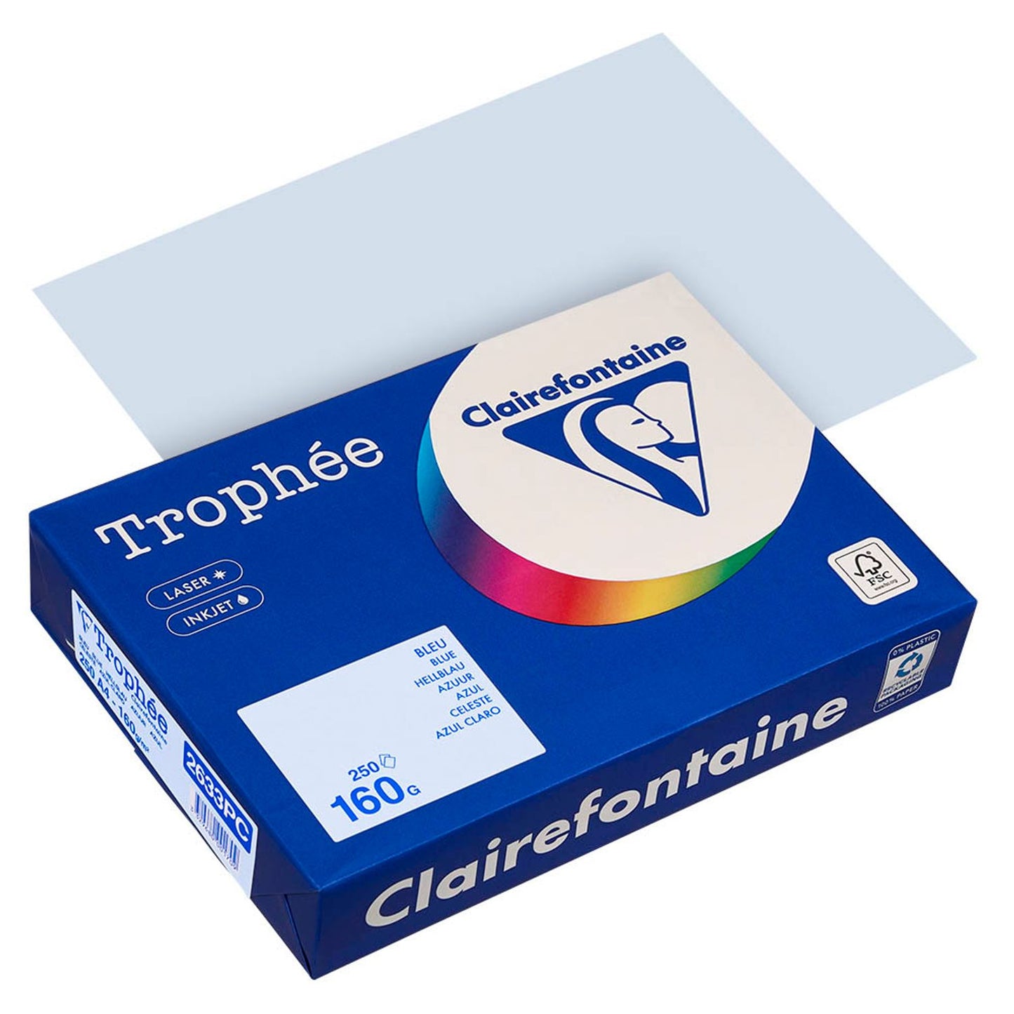 Clairefontaine Kopierpapier Trophée DIN A4 160 g/qm 250 Blatt