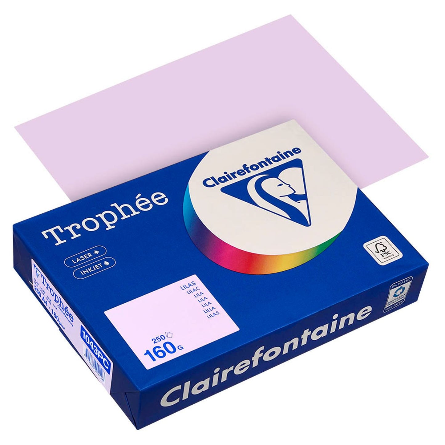 Clairefontaine Kopierpapier Trophée DIN A4 160 g/qm 250 Blatt