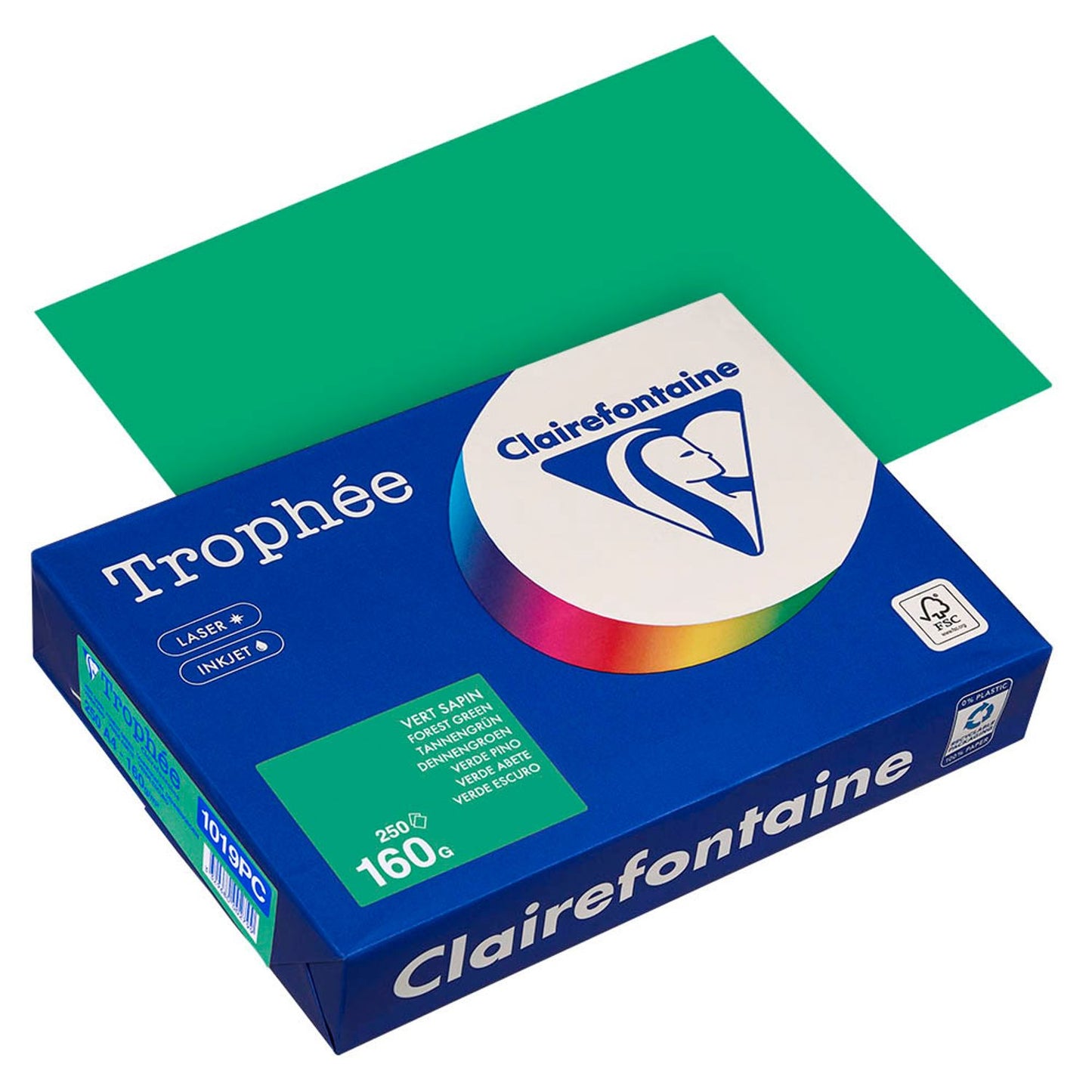 Clairefontaine Kopierpapier Trophée DIN A4 160 g/qm 250 Blatt
