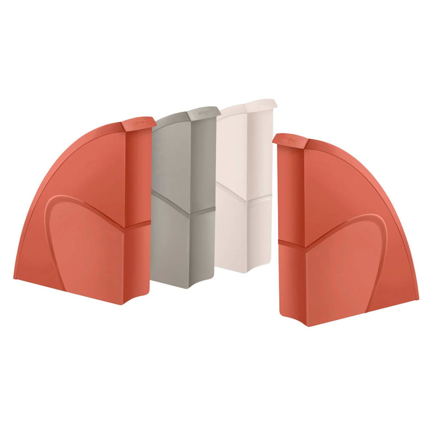 cep Stehsammler TERRA NOVA terracotta, sand, beige Kunststoff, DIN A4 | 1067449381 | 1 Pack = 4 St.