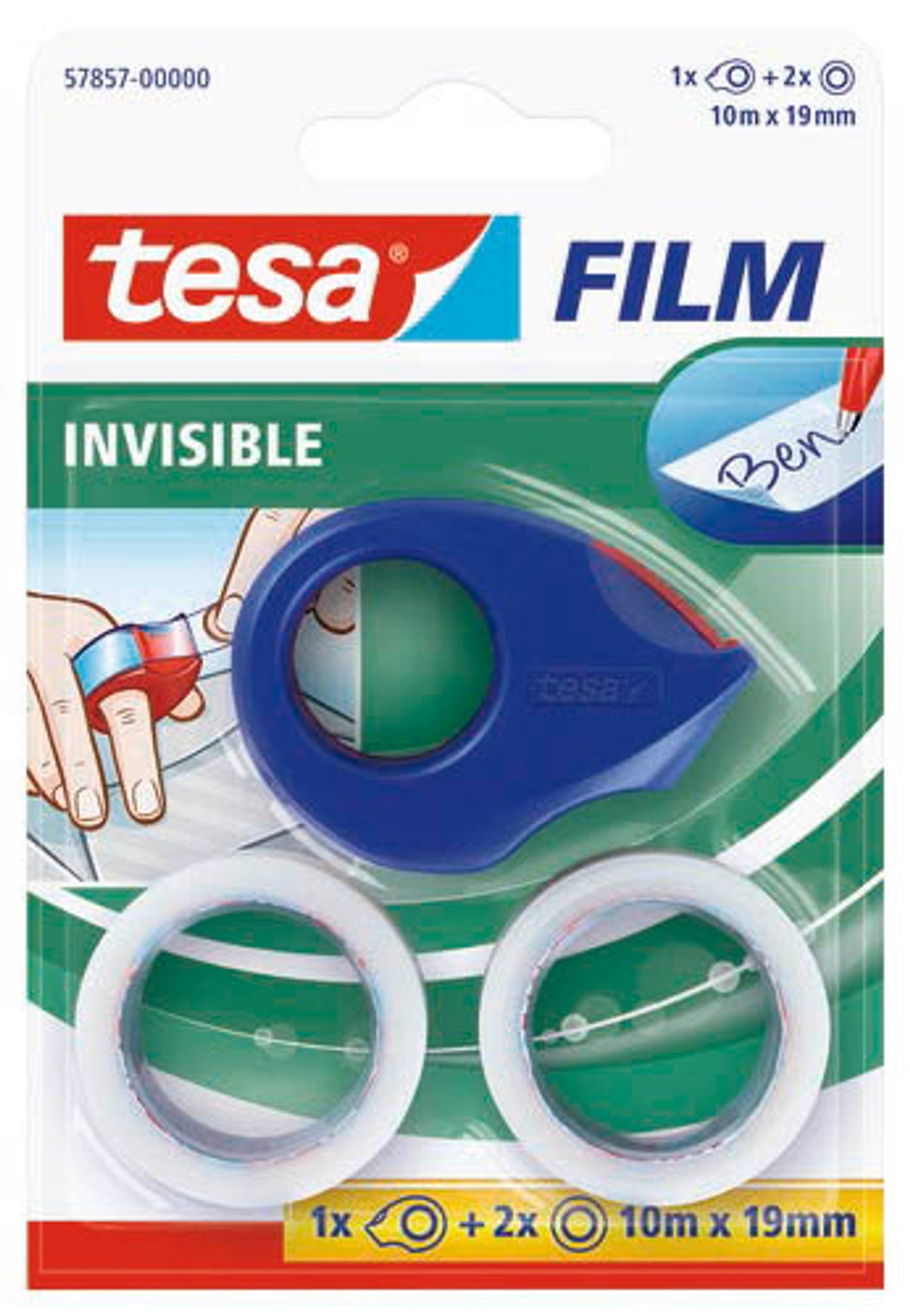 tesa Klebefilm 19,0 mm x 10,0 m 1 Set