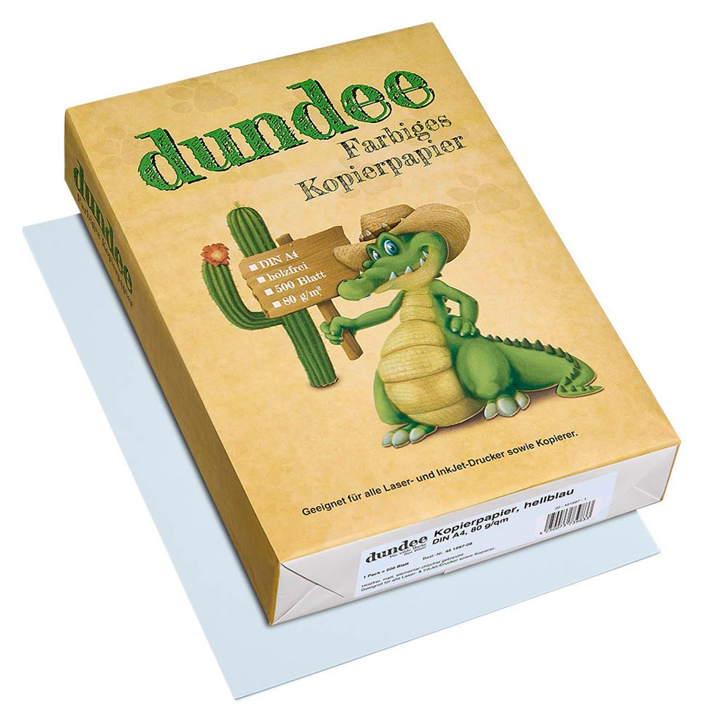 dundee Kopierpapier Color DIN A4 80 g/qm 500 Blatt