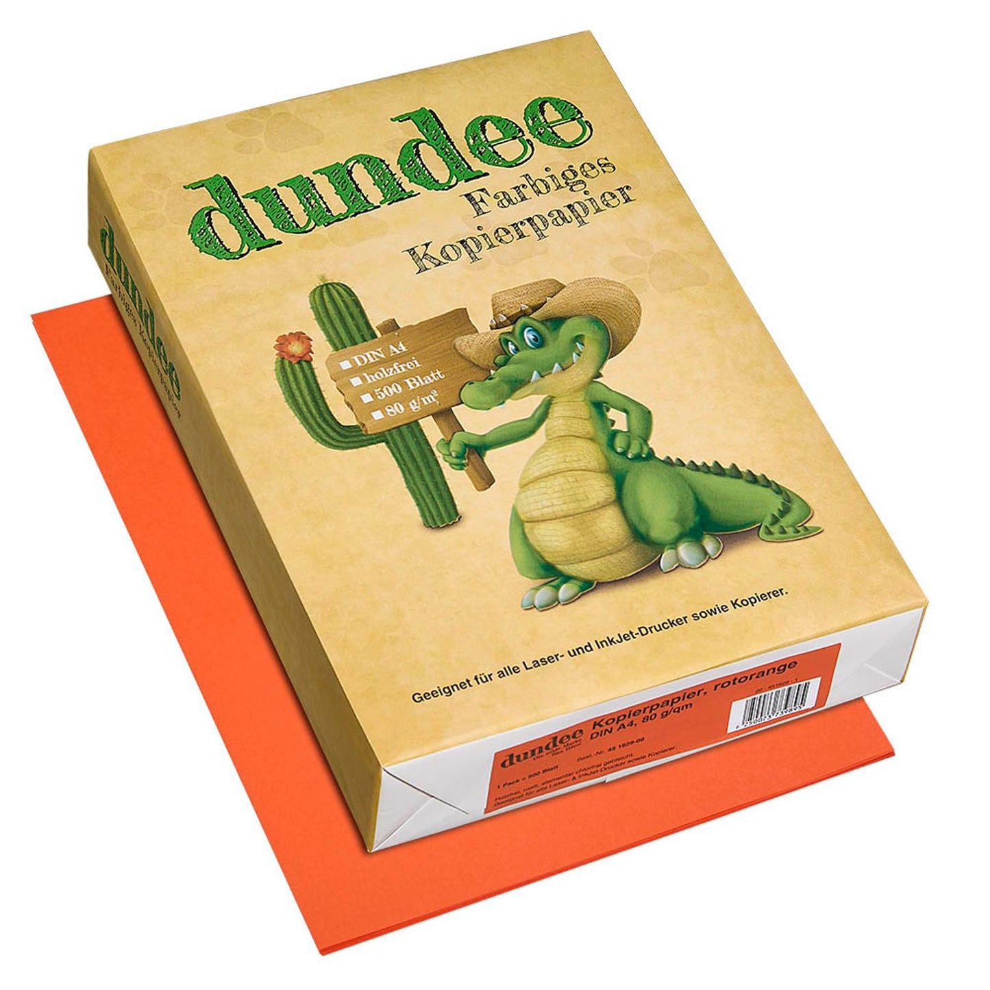 dundee Kopierpapier Color DIN A4 80 g/qm 500 Blatt