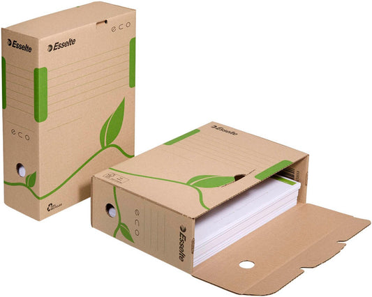 25 Esselte Archivboxen ECO braun