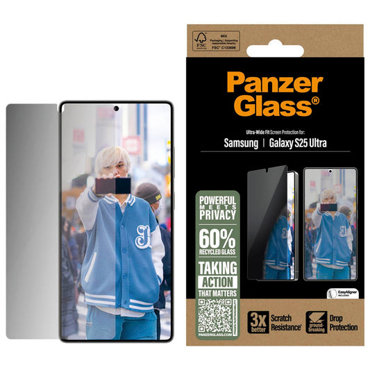 PanzerGlass™ Display-Schutzglas für Samsung Galaxy S25 Ultra | PGRPUWFG38488