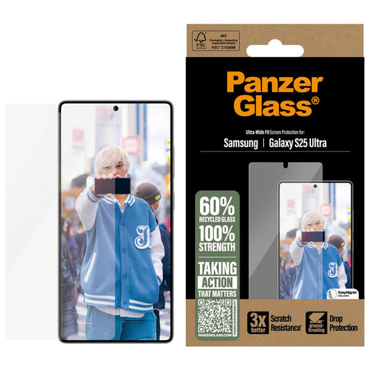 PanzerGlass™ Display-Schutzglas für Samsung Galaxy S25 Ultra | PGRNUWFG38488