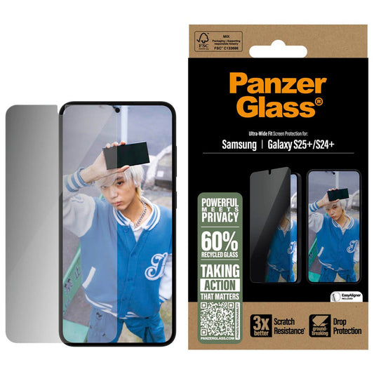 PanzerGlass™ Display-Schutzglas für Samsung Galaxy S25+ | PGRPUWFG37942