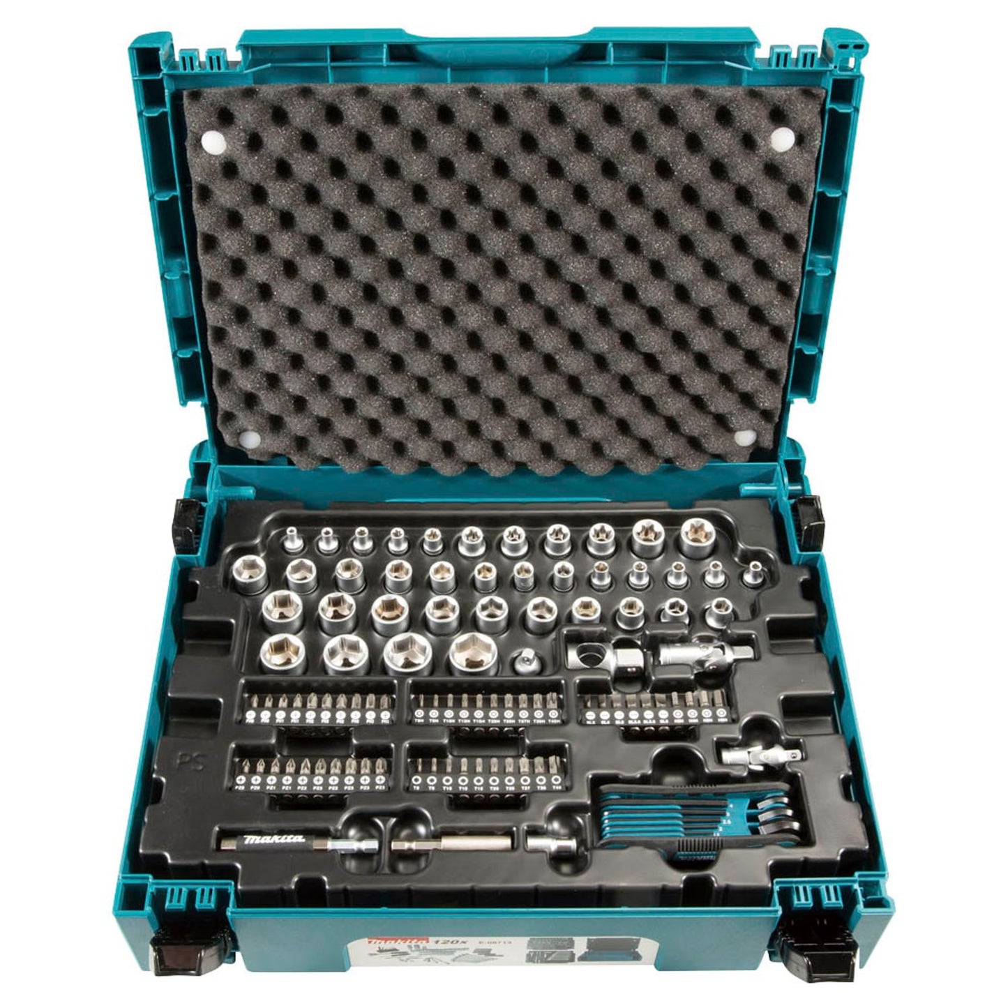 makita Werkzeugkoffer 120-teilig | E-08713