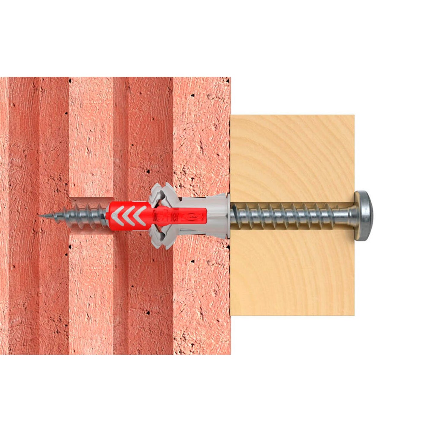fischer DuoPower 6x30 S PH TX Dübel mit Schrauben Ø 6 mm x 30 mm | 545838 | 1 Pack = 100 St.