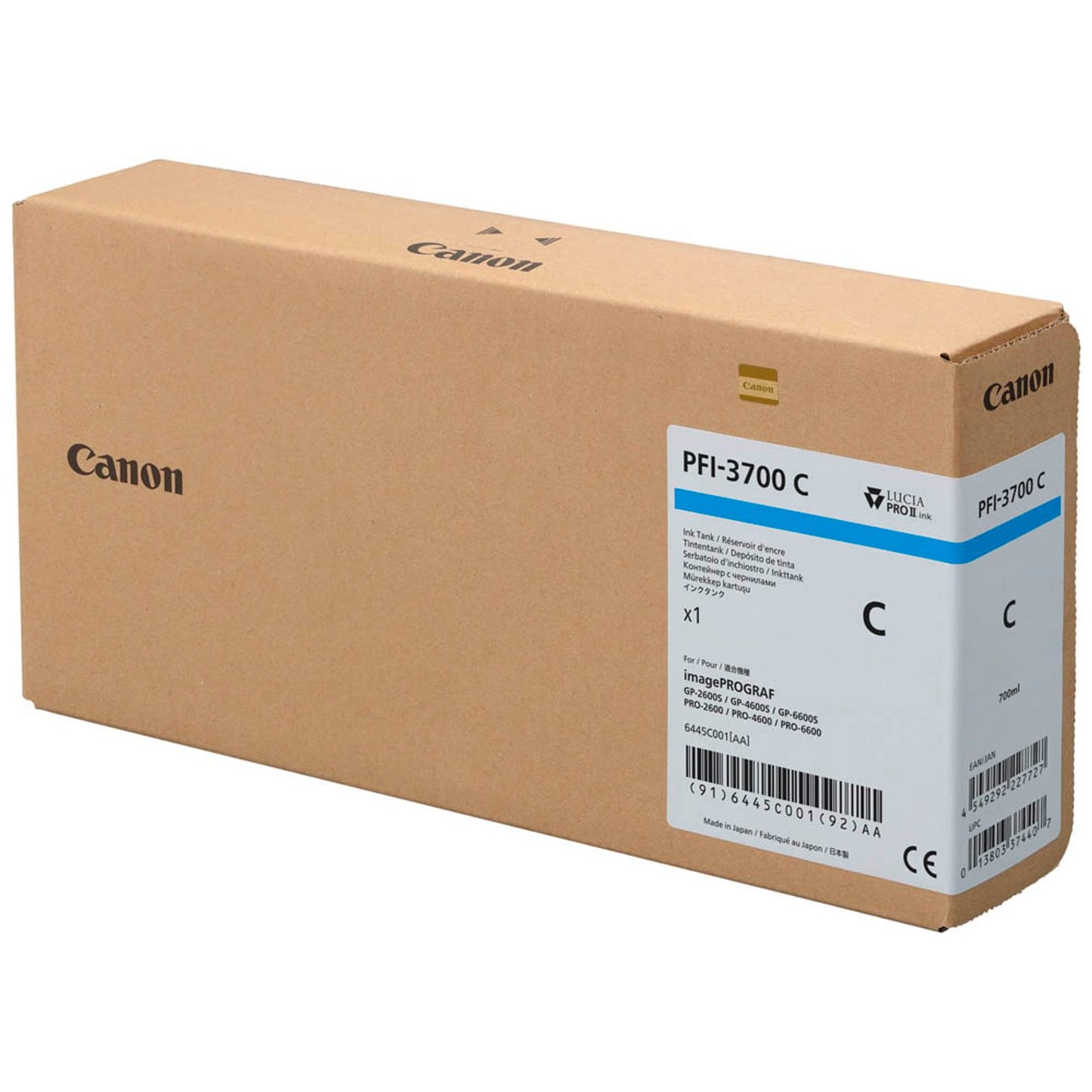 Canon PFI-3700 cyan Druckerpatrone | 6445C001