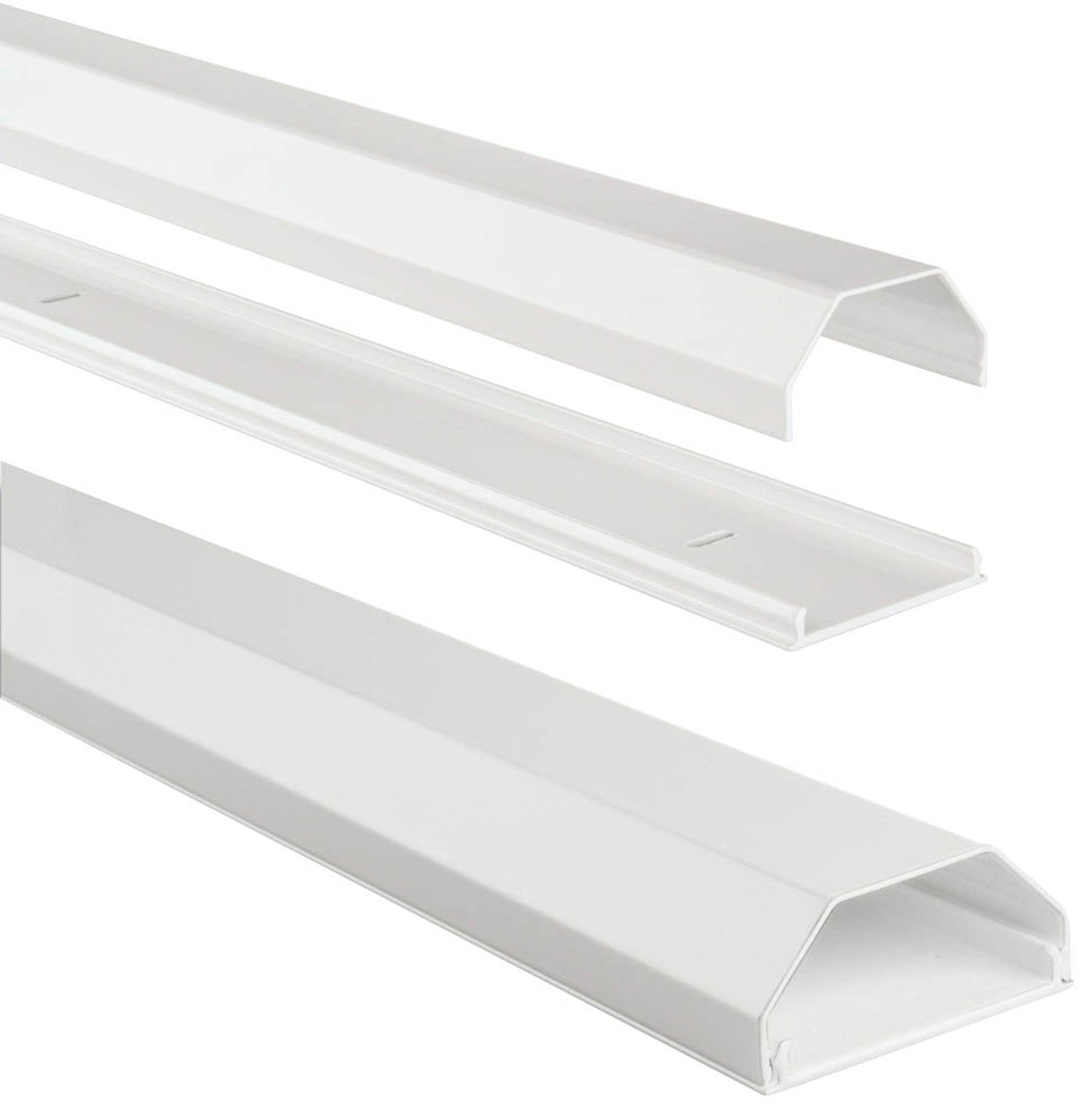 hama eckig Alu Kabelkanal 110,0 cm