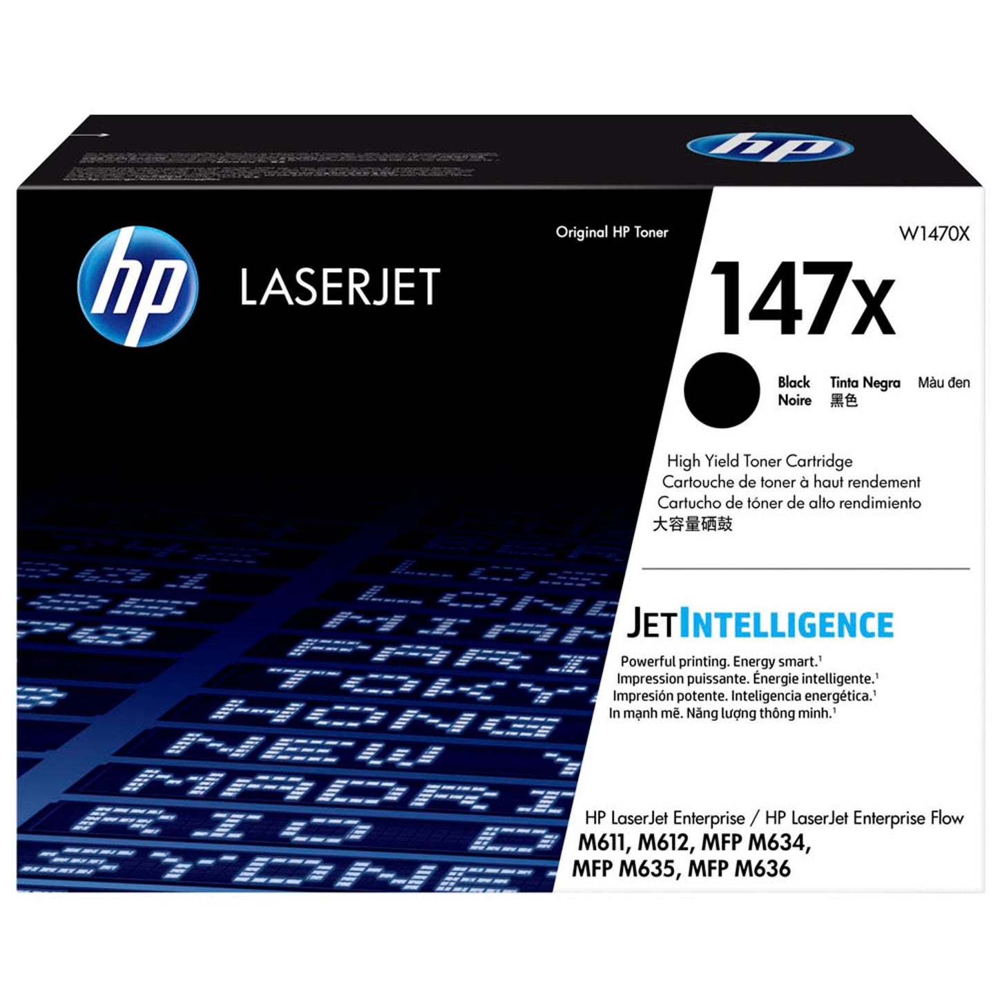 HP 147X () schwarz Tonerkartusche | W1470X