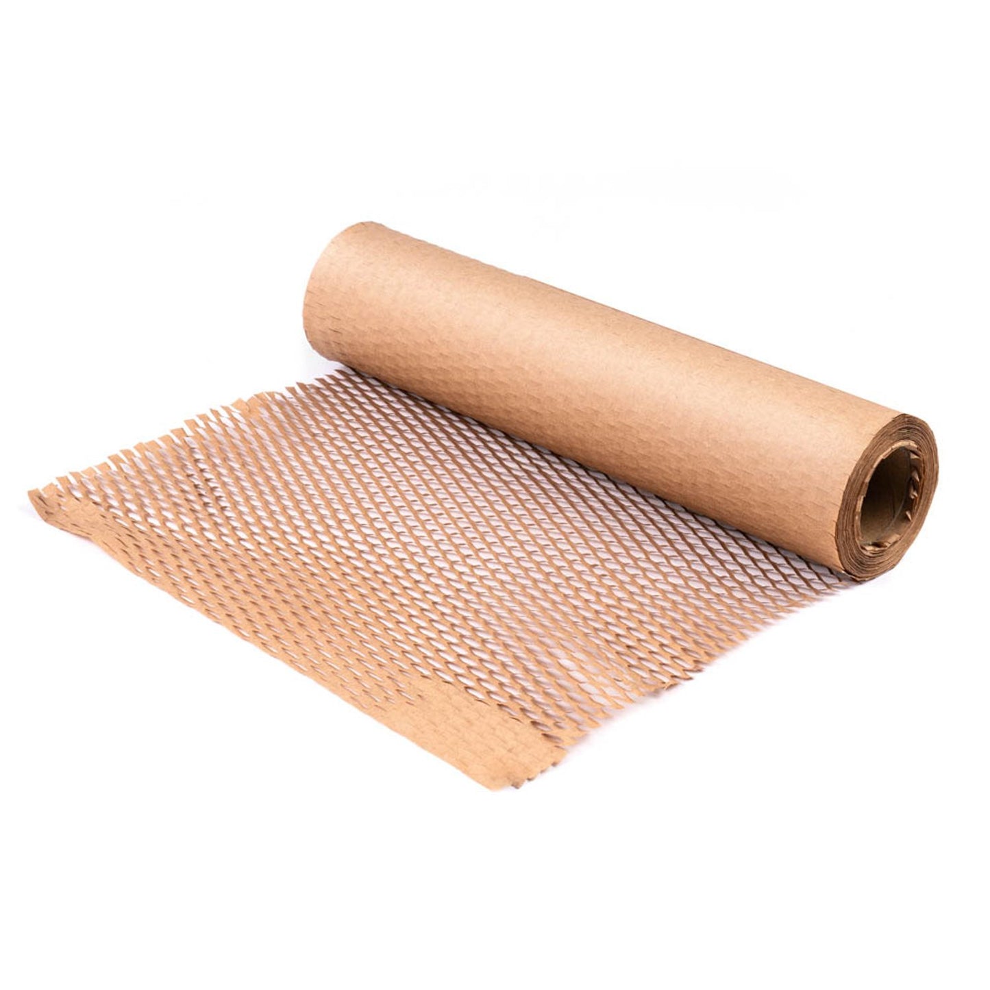 sax design Waben-Packpapier 20,0 cm x 20,0 m braun | 2-350-01