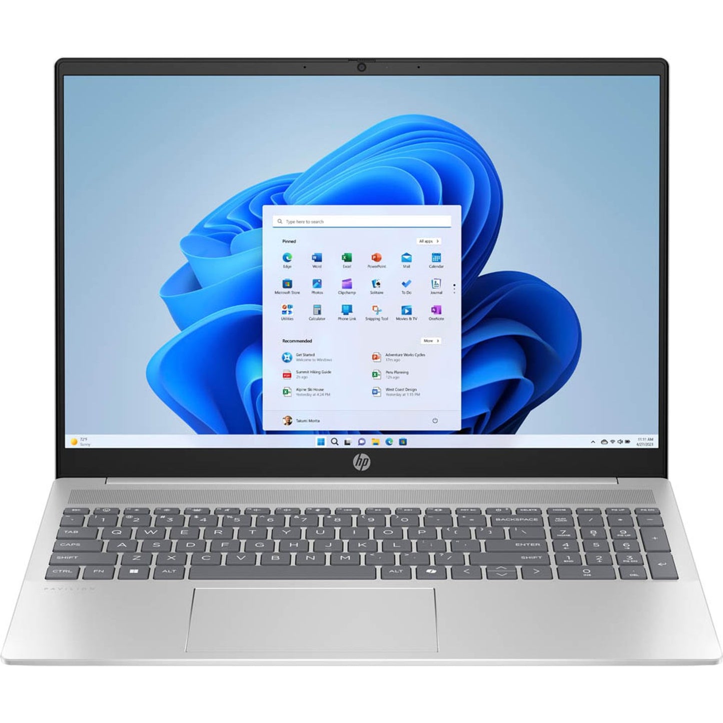 HP Pavilion 16-af0055ng Notebook 40,6 cm (16,0 Zoll), 16 GB RAM, 512 GB SSD, Intel® Core™ Ultra 5 125U | A5CX9EA#ABD