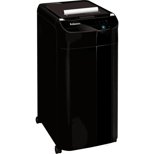 Fellowes AutoMax 450C Aktenvernichter mit Partikelschnitt P-4, 4 x 38 mm, bis , schwarz | 100135793