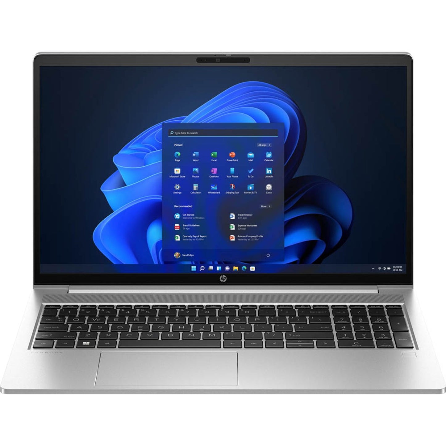 HP ProBook 455 G10 Notebook 39,6 cm (15,6 Zoll), 16 GB RAM, 256 GB SSD, AMD Ryzen 3-7330U | B2MN6ES#ABD
