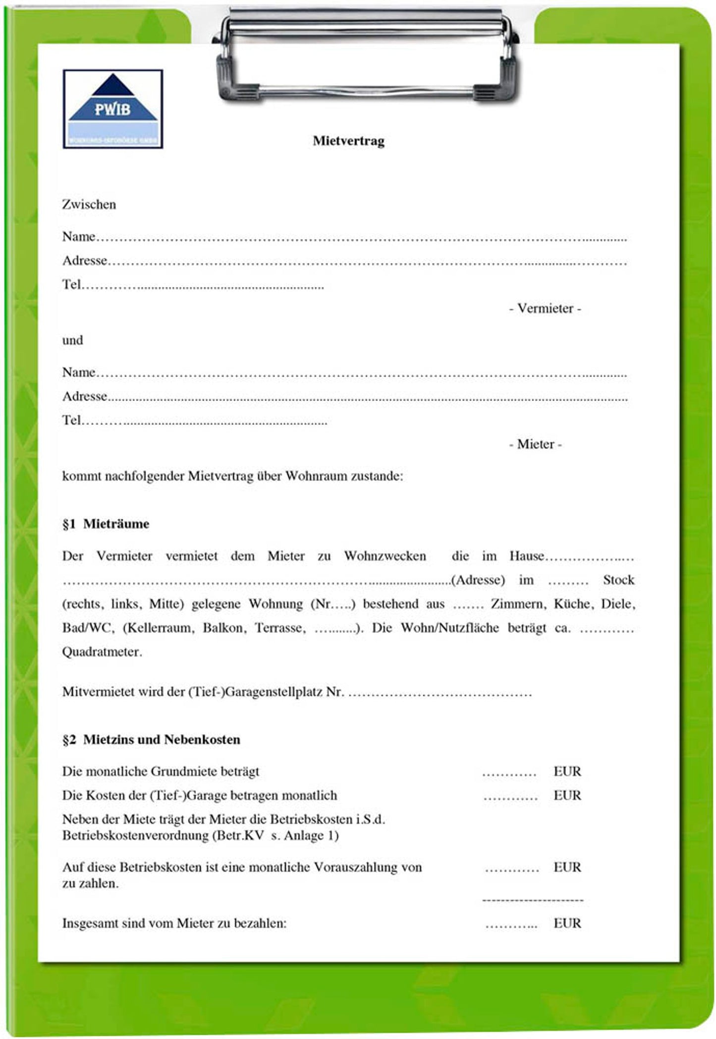 LEITZ Klemmbrettmappe WOW 4199 DIN A4 Kunststoff