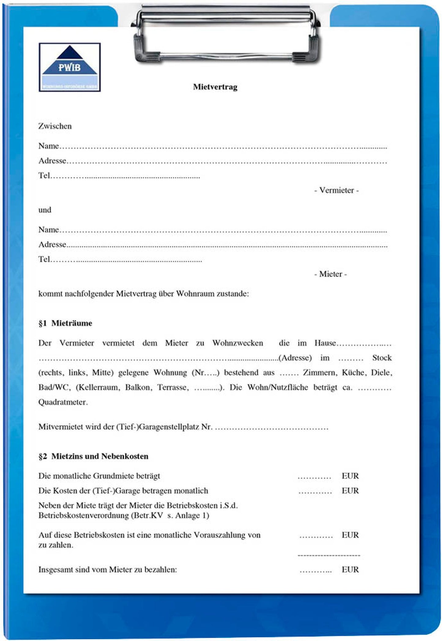 LEITZ Klemmbrettmappe WOW 4199 DIN A4 Kunststoff