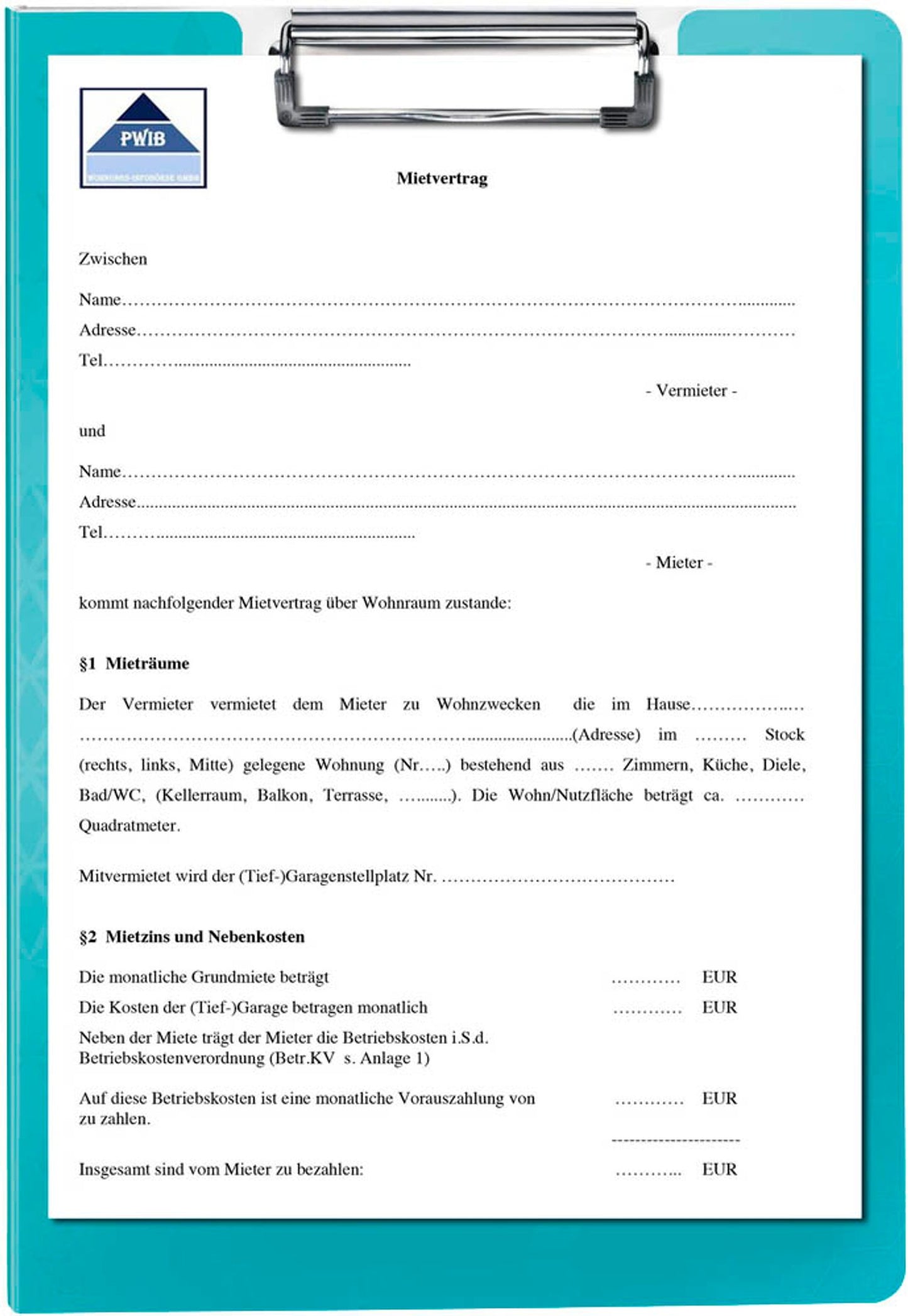 LEITZ Klemmbrettmappe WOW 4199 DIN A4 Kunststoff