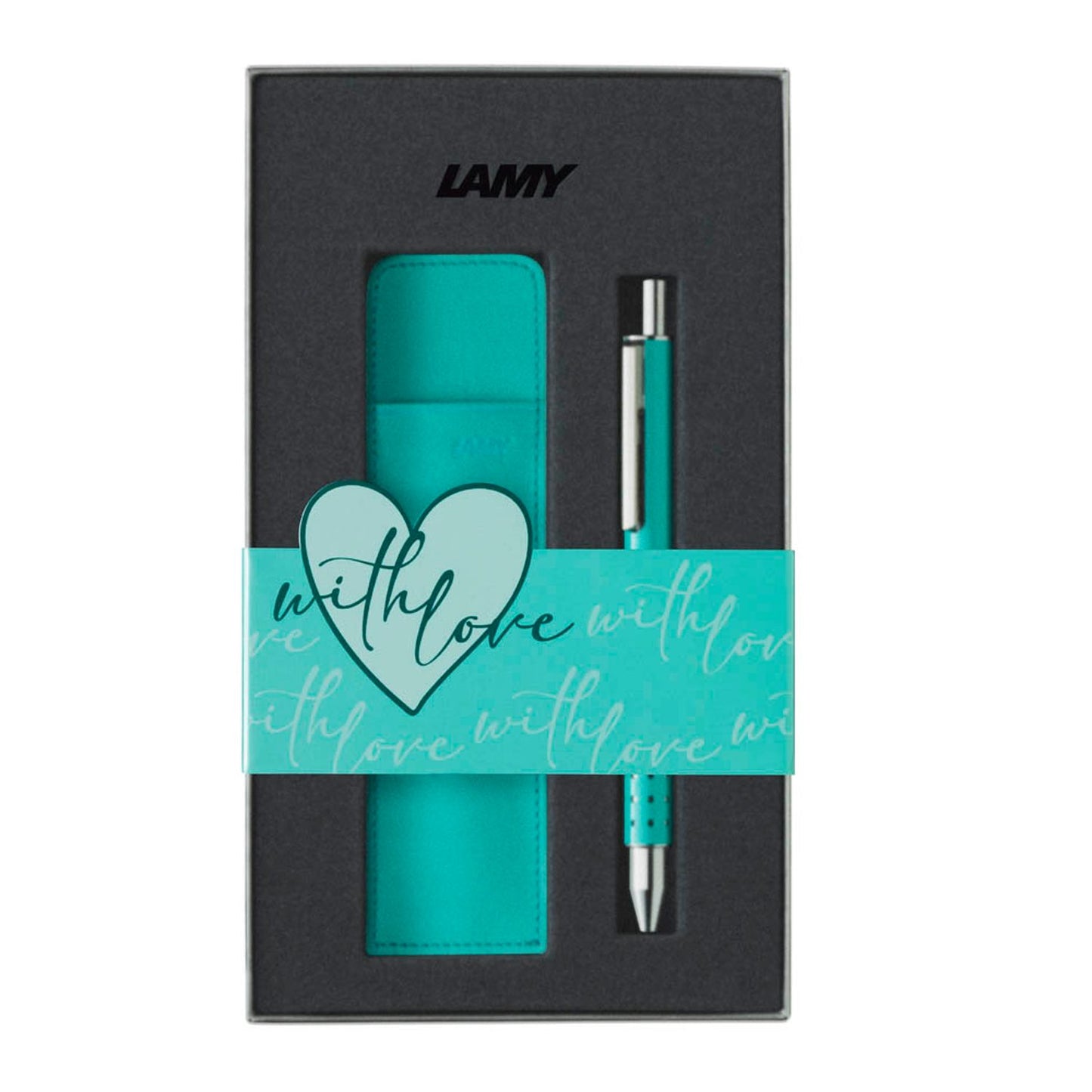 LAMY swift lagoon Tintenroller-Set türkis 0,5 mm, Schreibfarbe: blau | 1239941
