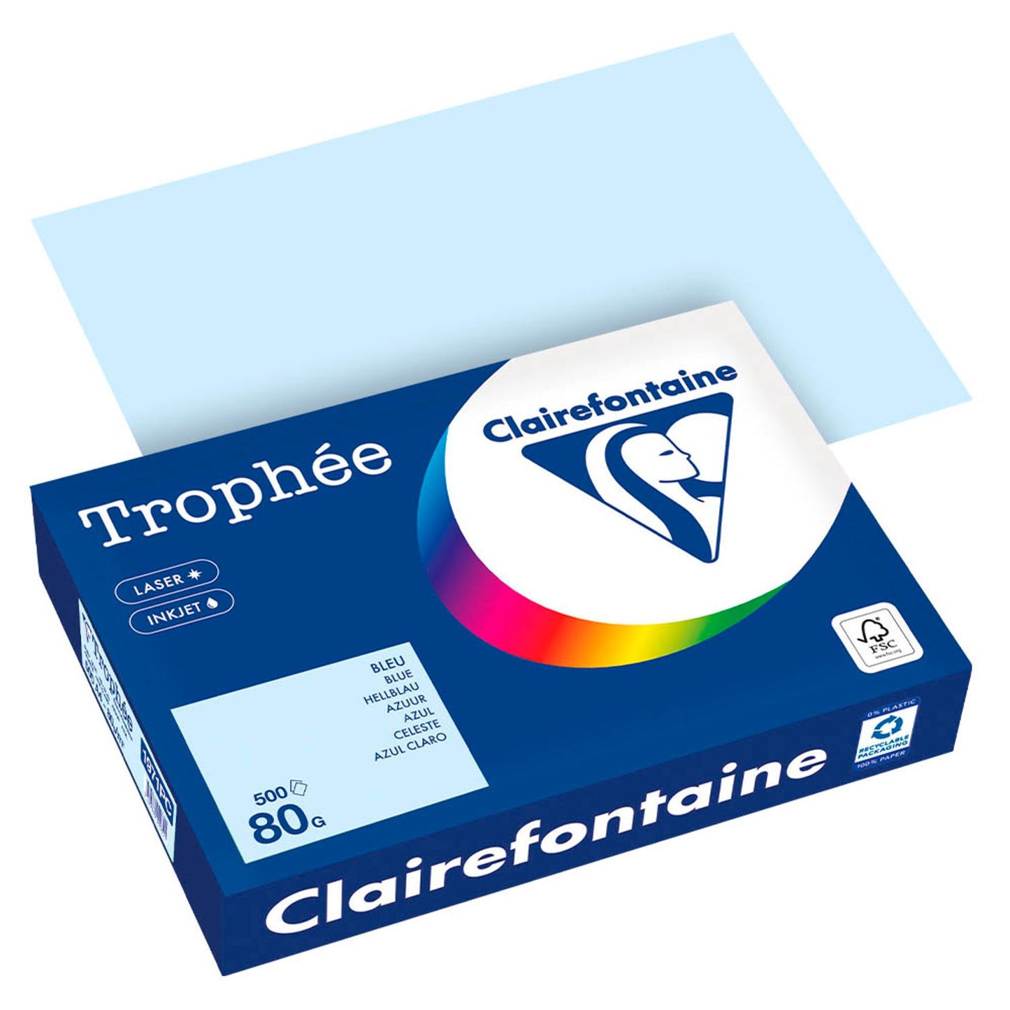 Clairefontaine Kopierpapier Trophée DIN A4 80 g/qm 500 Blatt