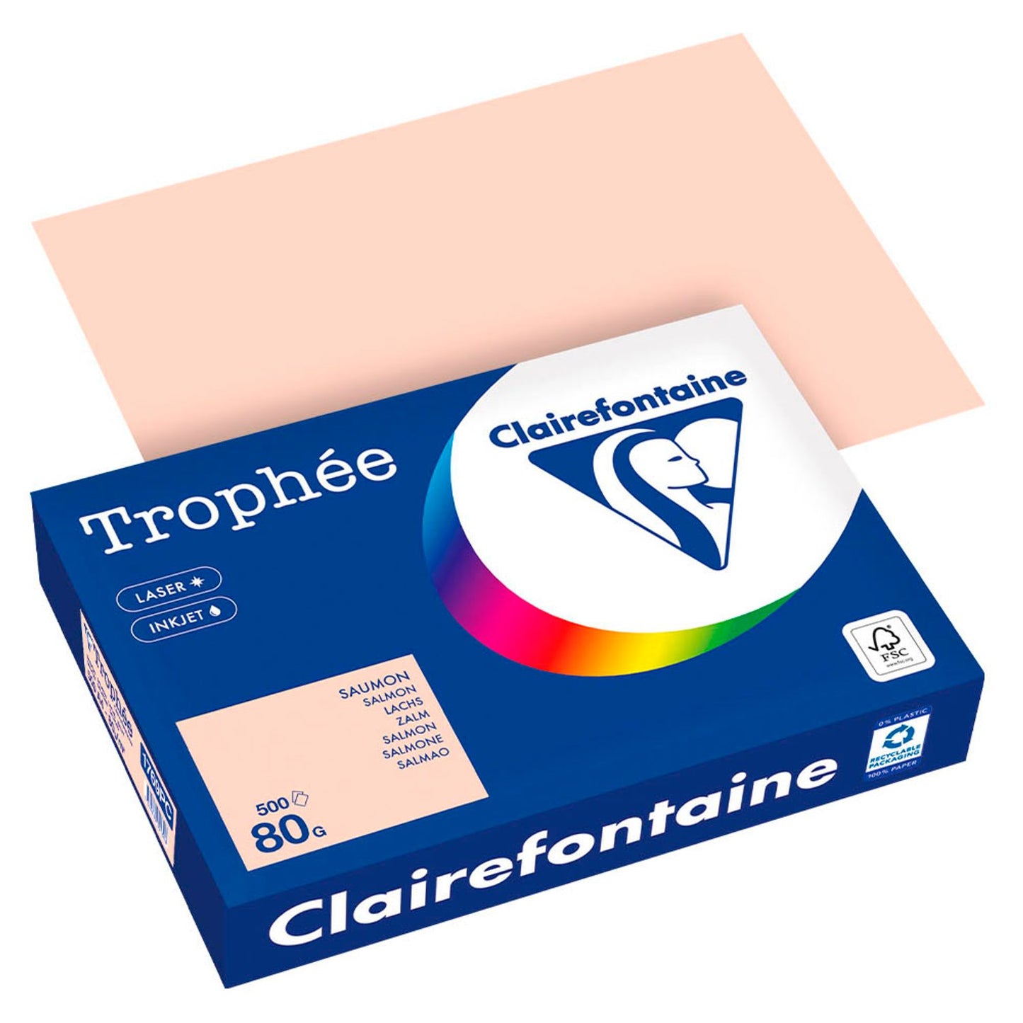 Clairefontaine Kopierpapier Trophée DIN A4 80 g/qm 500 Blatt